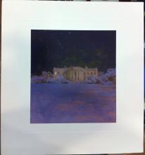Ronald Reagan White House Christmas Card Gift Print 1981
