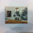 Ronald Reagan White House Christmas Card Gift Print 1986