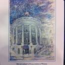 George Bush Sr White House Christmas Gift Print 1989