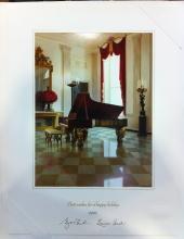 George W Bush White House Christmas Gift Print 2002
