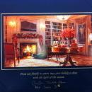 Barack Obama White House Christmas Gift Print 2011