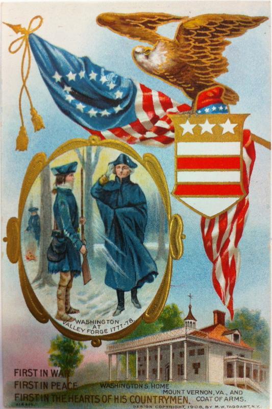 Geoge Washington postcard
