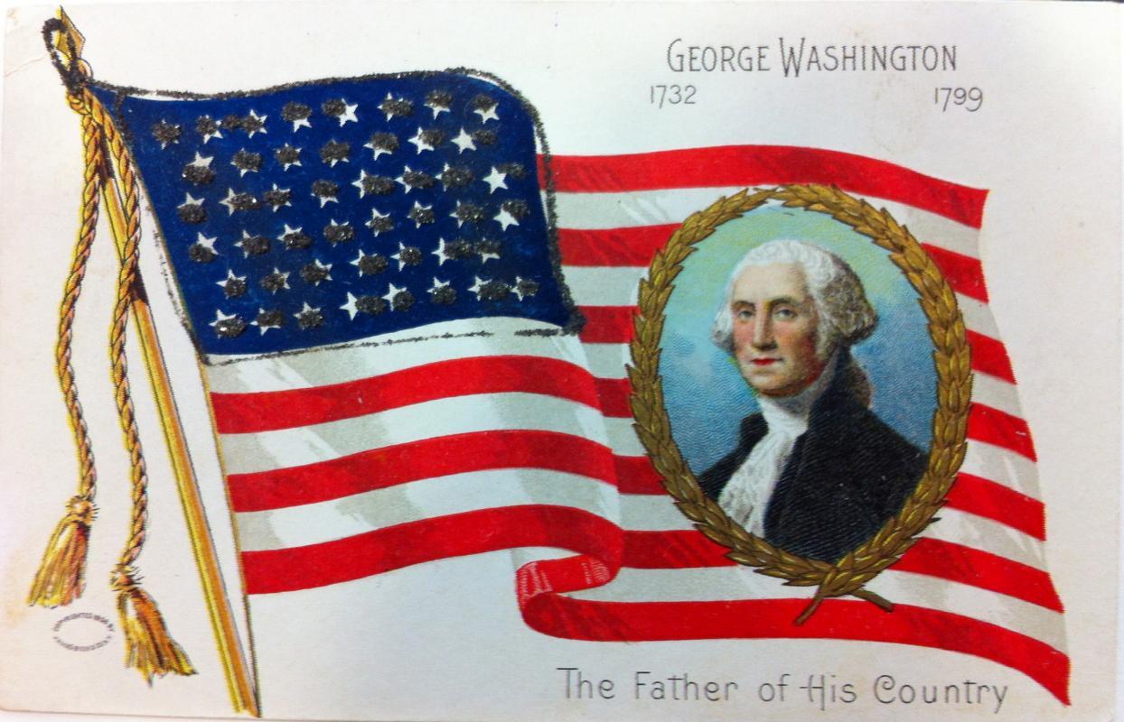 George Washington - Father of His Country postcard