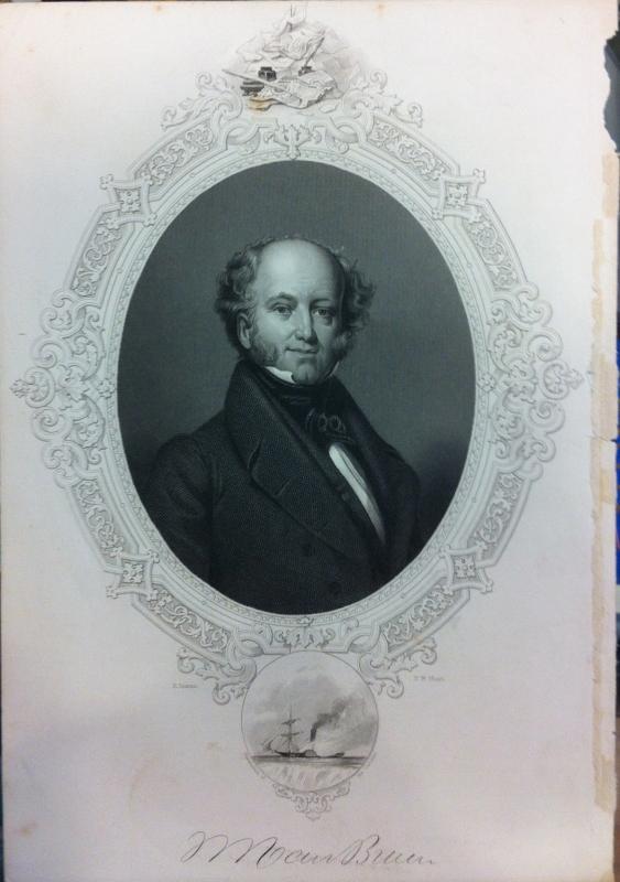 Engraving of President Martin van Buren