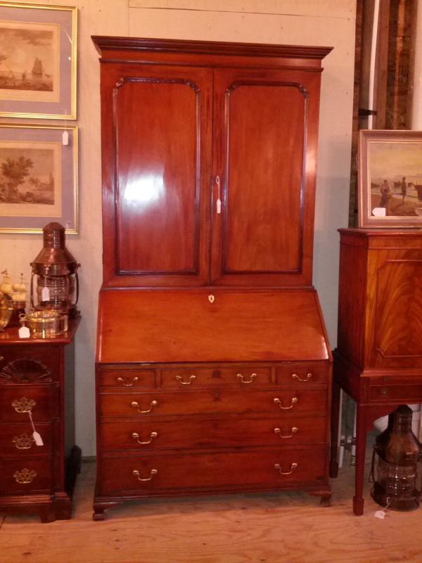 19c. American Chippendale Secretary
