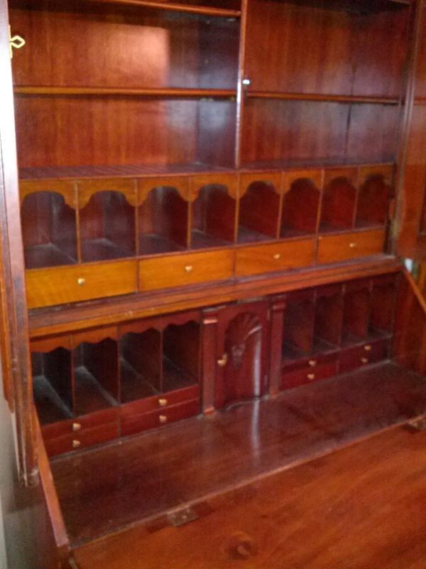 19c. American Chippendale Secretary