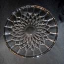 Val St. Lambert Crystal Cake Plate