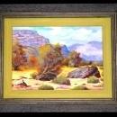 Original Oil Painting Desert Landscape