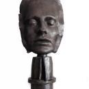 Dale Dunning Bronze Life Face Mask 3/7 1984 Listed Artist