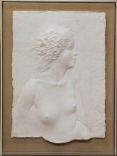 Frank Gallo Cast Paper Sculpture 'Innocence' Sg'd Ltd Framed