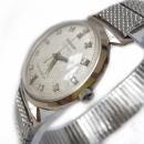 Vintage Bulova Watch Solid 14kt White Gold and Diamonds, 30 Jewel Automatic Shock Resistent