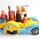 1969 Corgi Popeye Paddle Wagon Juniors Whizz Wheels Car Pat. Pend. Made in Great Britain