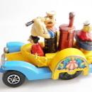 1969 Corgi Popeye Paddle Wagon Juniors Whizz Wheels Car Pat. Pend. Made in Great Britain