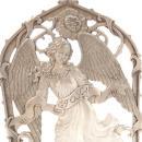 1990's Seagull Liberty Pewter Angel 'Joy' Candelabra Double Candle Holder Lighting