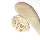 Vintage Sterling Silver Taxco Mexico Necklace Cabachon Nephrite Jade VSA Designer