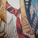 RARE Leon Baskt Diaghlev's Scheherezade Ballet Russes Watercolor Gouache Painting dated 1910