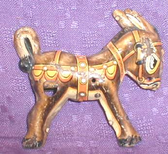 Vintage Marx BALKY MULE / Donkey Toy Part