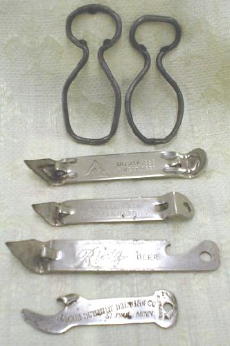 Assorted 6 Old Beer Openers Blatz Grain Belt