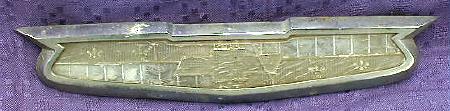 Old 1957 Chevy Chevrolet Trunk Emblem