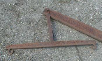 JOHN DEERE Evener Steel - 3 Horse - OLD!