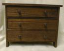 Salesman's Sample Dresser/Bureau 1905 CONVERSE 3 Drawer Wood - OLD!