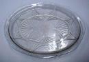 DEPRESSION GLASS Platter - Clear Oval - OLD!