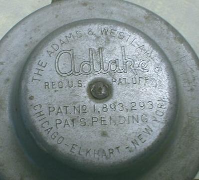 ADLAKE Railroad Lantern / Lamp Old 1933