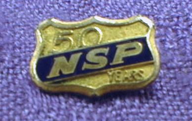 Old NSP Northern States Power 50 Year Pin