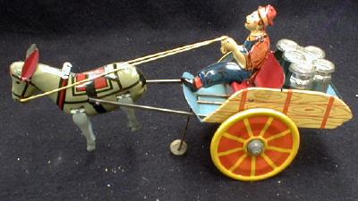 MARX Balky Mule Hee Haw w/ Box 1920s VERY OLD!