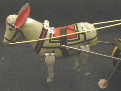 MARX Balky Mule Hee Haw w/ Box 1920s VERY OLD!