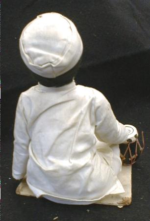 Old Middle East Indian Cloth Character Doll