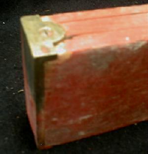 1896 STANLEY Brass & Wood Level