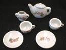 Toy Tea Set Child's/ Doll's China Roses