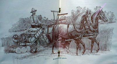 Milwaukee Grain Harvester Norwegian 100 yr old Brochure