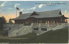 1915 Railroad Depot Tacoma WA Post Card