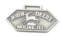 JOHN DEERE WATCH FOB 1937 Logo Fine Pewter