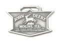 JOHN DEERE WATCH FOB 1936 Logo Fine Pewter
