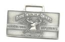JOHN DEERE WATCH FOB 1889 Logo Fine Pewter