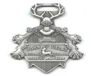 JOHN DEERE WATCH FOB 1891 Logo Fine Pewter