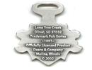 JOHN DEERE WATCH FOB 1891 Logo Fine Pewter
