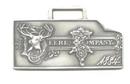 JOHN DEERE WATCH FOB 1884 Logo Fine Pewter