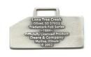 JOHN DEERE WATCH FOB 1884 Logo Fine Pewter