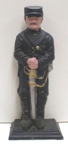 CAST IRON Civil War Soldier