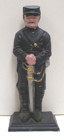 CAST IRON Civil War Soldier