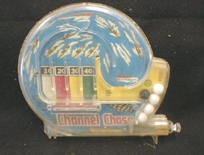 Old MARX Channel Chase Pinball Game WORKS!