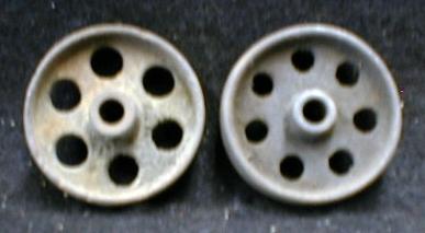 Old Steamroller Wheels 1 3/4