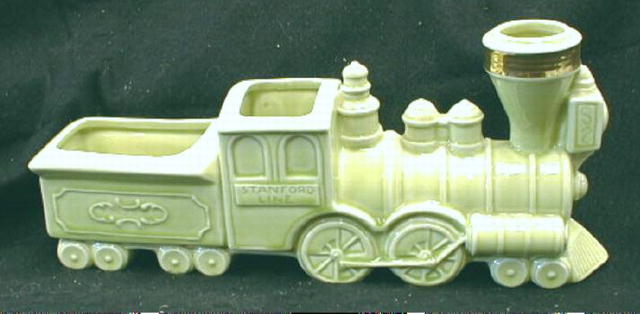 Old STANFORD LINE Engine & Tender Planter