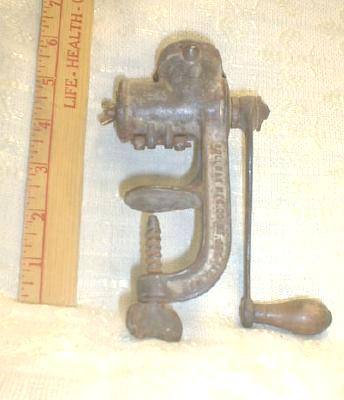 Toy Meat Grinder Food Chopper Old Child's