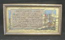 Framed FRIENDSHIP Picture Hand Colored w/ Gold OLD