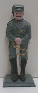 CAST IRON Civil War Soldier - NICE!